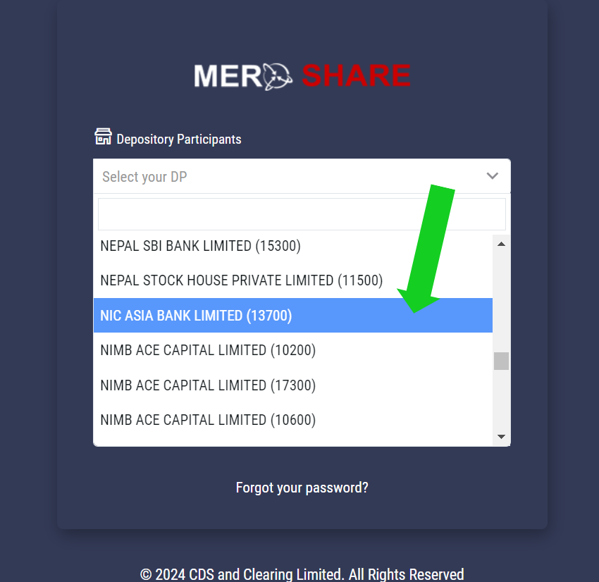 Mero Share Login - CDSC IPO Results - Mero Share IPO Result - Mero Share CDSC mero share login-cdsc ipo results